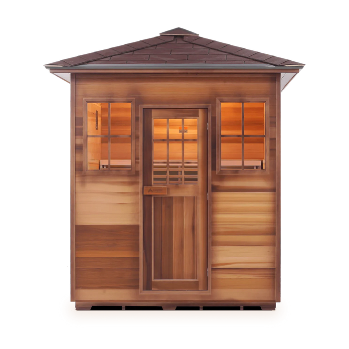 Enlighten Dry Traditional Sauna MoonLight - 4 Person Sauna