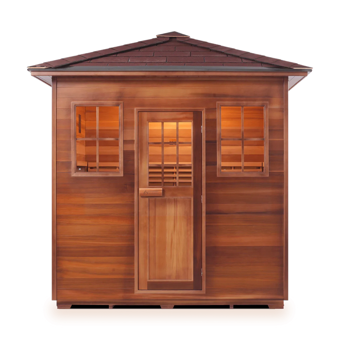 Enlighten Dry Traditional MoonLight Sauna - 5 Person Sauna