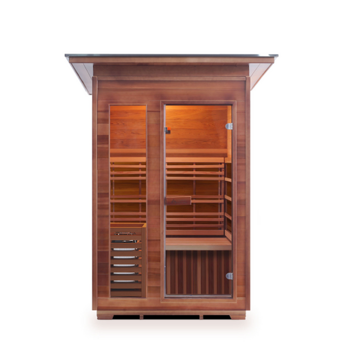 Enlighten Dry Traditional Sauna SunRise - 2 Person Sauna
