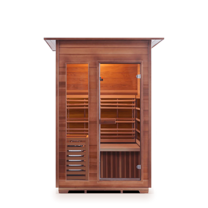 Enlighten Dry Traditional Sauna SunRise - 2 Person Sauna