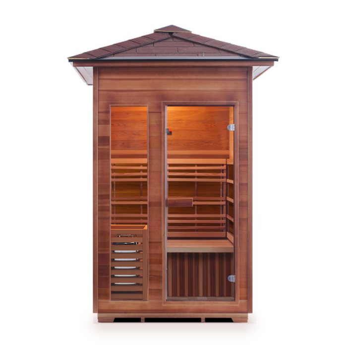 Enlighten Dry Traditional Sauna SunRise - 2 Person Sauna