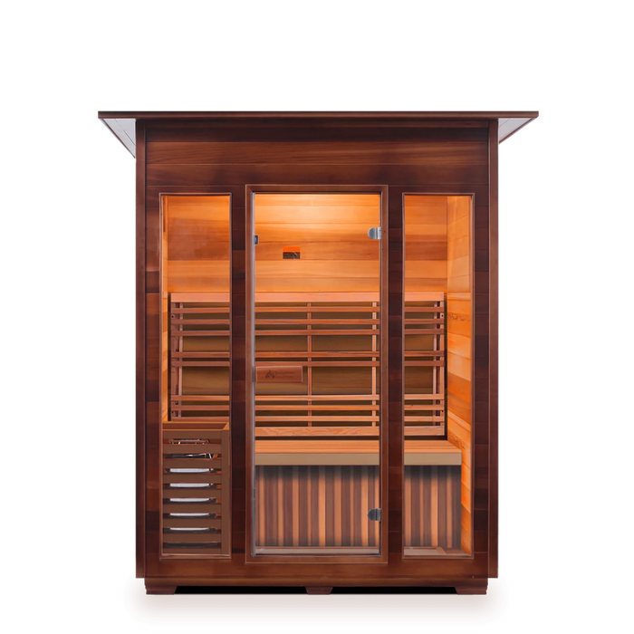 Enlighten Dry Traditional Sauna SunRise - 3 Person Sauna