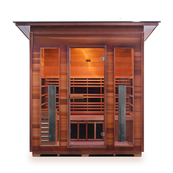 Enlighten Infrared/Traditional Sauna DIAMOND - 4 Person Sauna