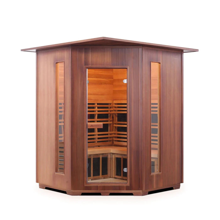 Enlighten Infrared/Traditional Sauna DIAMOND - 4 person Sauna