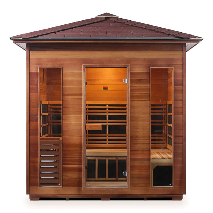 Enlighten Infrared/Traditional DIAMOND Sauna - 5 Person Sauna