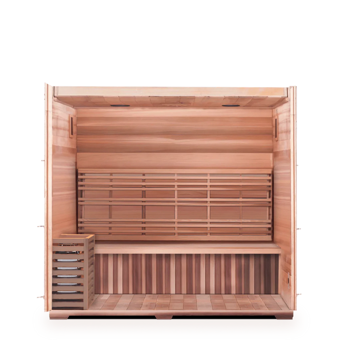 Enlighten Dry Traditional Sauna MoonLight - 4 Person Sauna