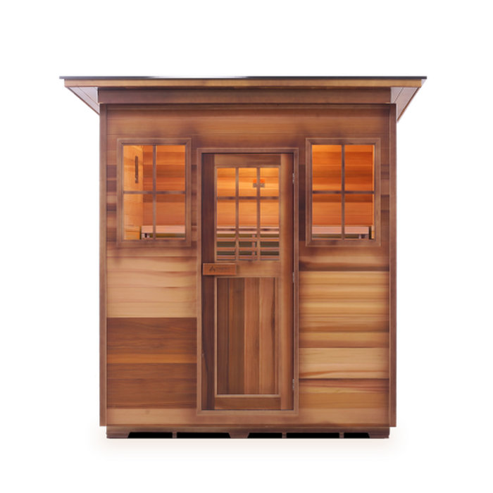 Enlighten Dry Traditional Sauna MoonLight - 4 Person Sauna
