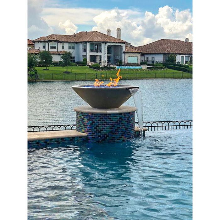 24" Cazo Fire and Water Bowl
