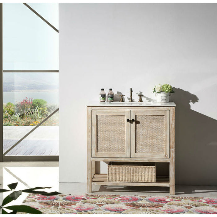 Legion Furniture 36 Inch Solid Wood Vanity | WH5136