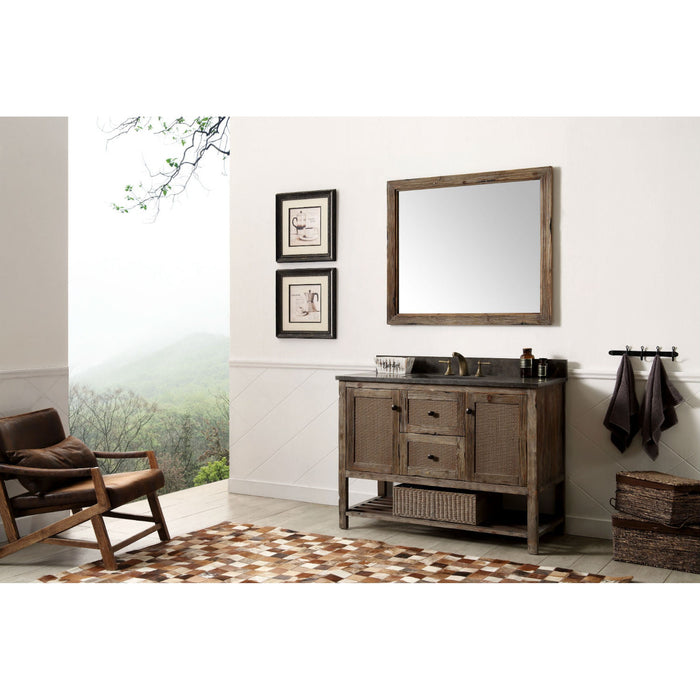 Legion Furniture 48" Solid Wood Sink Vanity With Moon Stone Top