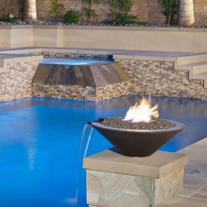 36" Cazo Fire and Water Bowl