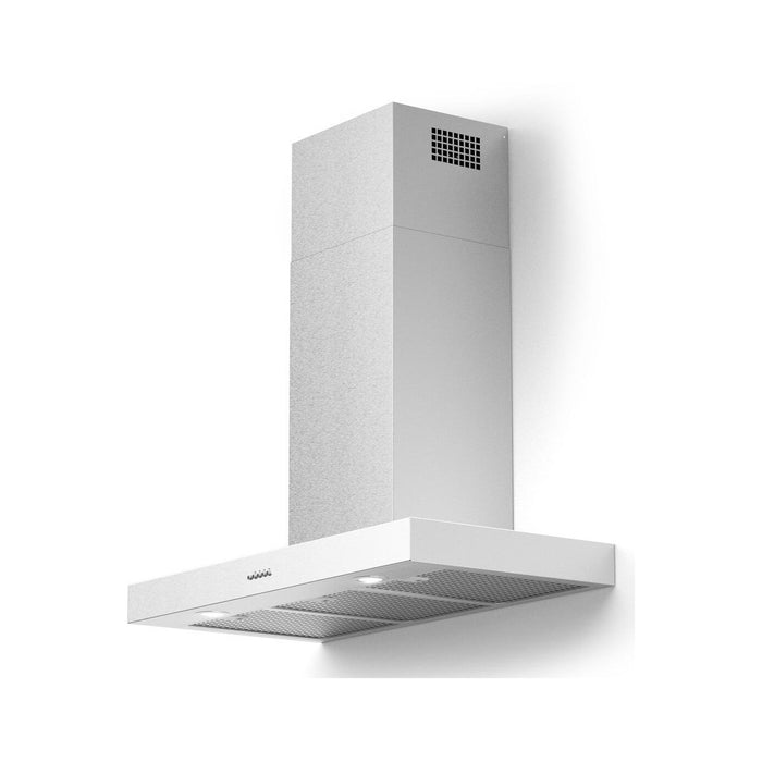 BELLINA Wall Mount Chimney Style Hood with 560 CFM LED Lighting Mesh Filters in Stainless Steel