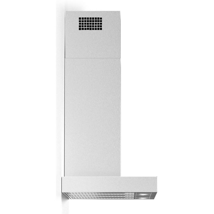 BELLINA Wall Mount Chimney Style Hood with 560 CFM LED Lighting Mesh Filters in Stainless Steel