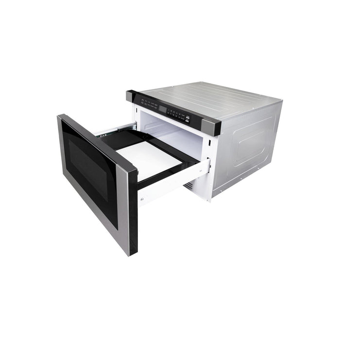 8 Series 24 Inch Stainless Steel 1.2 cu. ft. Capacity Microwave Drawer