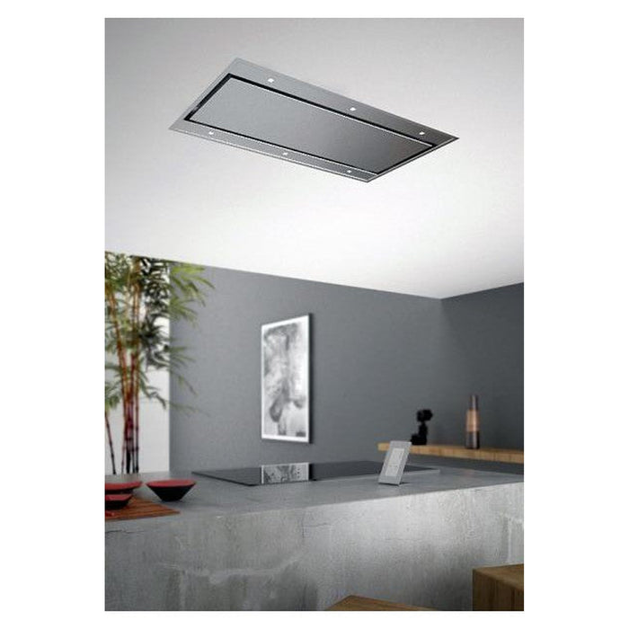 Vertice Ceiling Mount Hood with 560 CFM LED Lighting in Stainless Steel