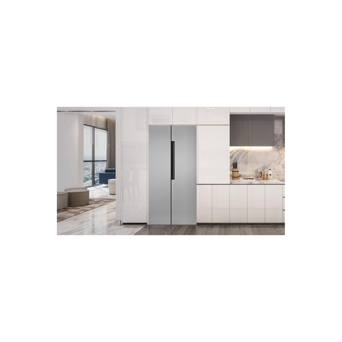 250 Series 33 Inch Stainless Steel Side by Side Refrigerator