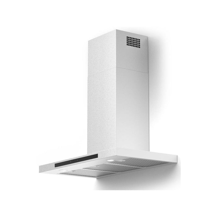 Alberto Wall Mount Chimney Style Hood with 560 CFM LED Lighting Delay Shut Off Grease Filter Indicator Light in Stainless Steel