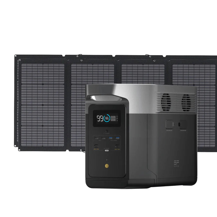 EcoFlow DELTA Max 2000 + 220W Solar Panel