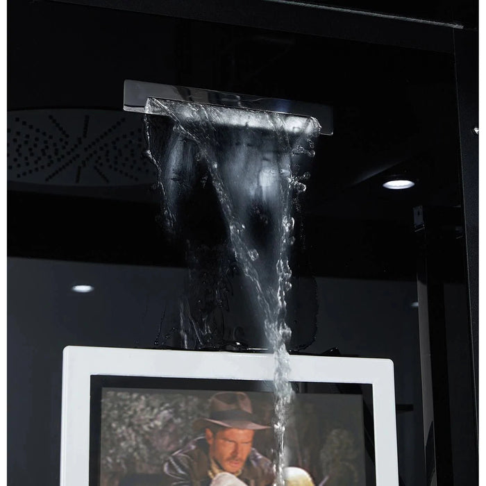 Platinum Anzio Steam Shower - Black