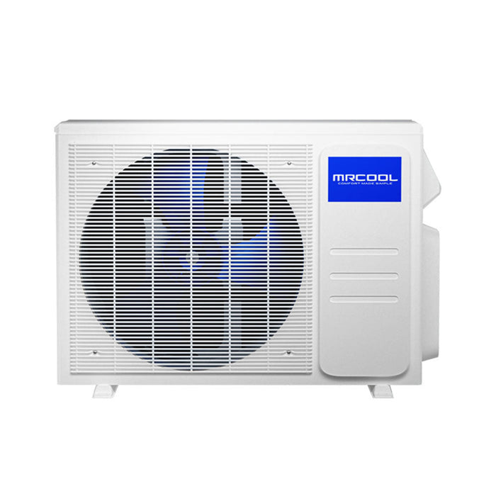 MRCOOL DIY 4th Gen 27K BTU 2-Zone Condenser with 9K+18K handlers, and 2 x 16ft linesets Bundle