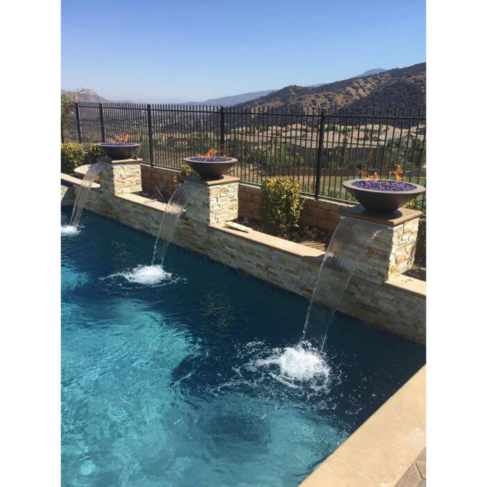 31" Cazo GFRC Fire Bowl- OPT-31RFO