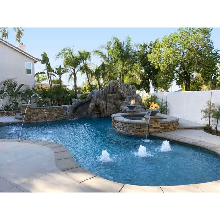 24" Cazo Fire and Water Bowl