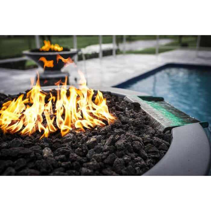 24" Cazo Fire and Water Bowl
