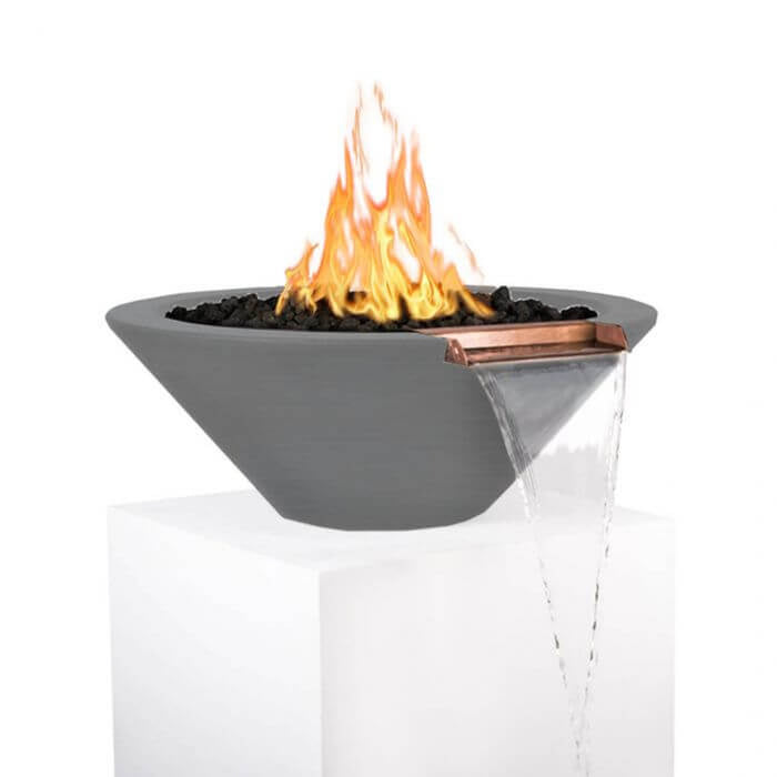 24" Cazo Fire and Water Bowl