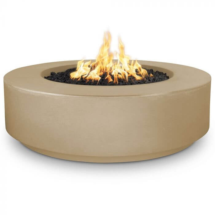 42" Florence Concrete Fire Pit - 12" Tall