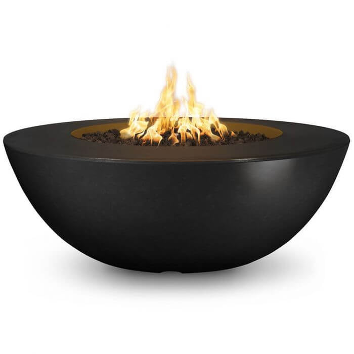60" Sedona Wide Ledge Concrete Fire Pit- OPT-SEDWL60