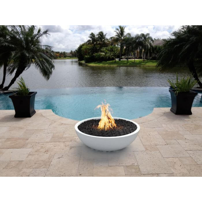 33" Sedona GFRC Fire Bowl- OPT-33RFO
