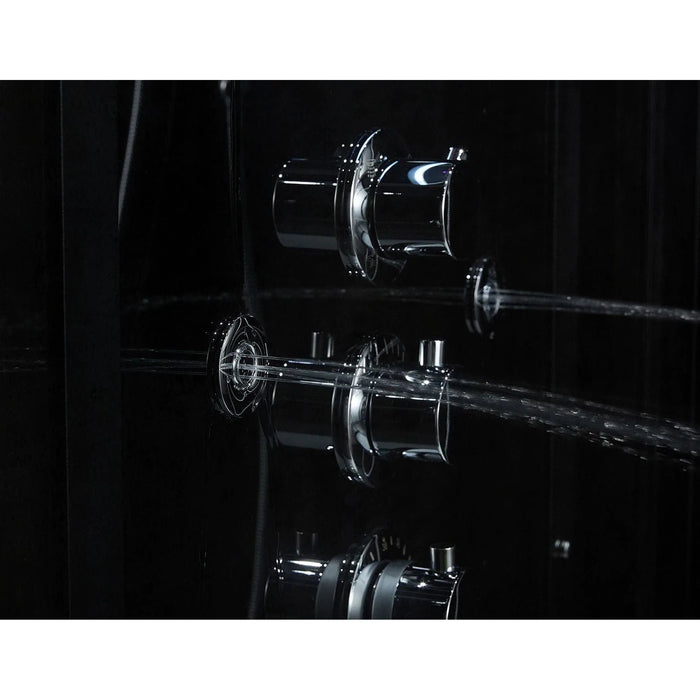 Platinum Anzio Steam Shower - Black